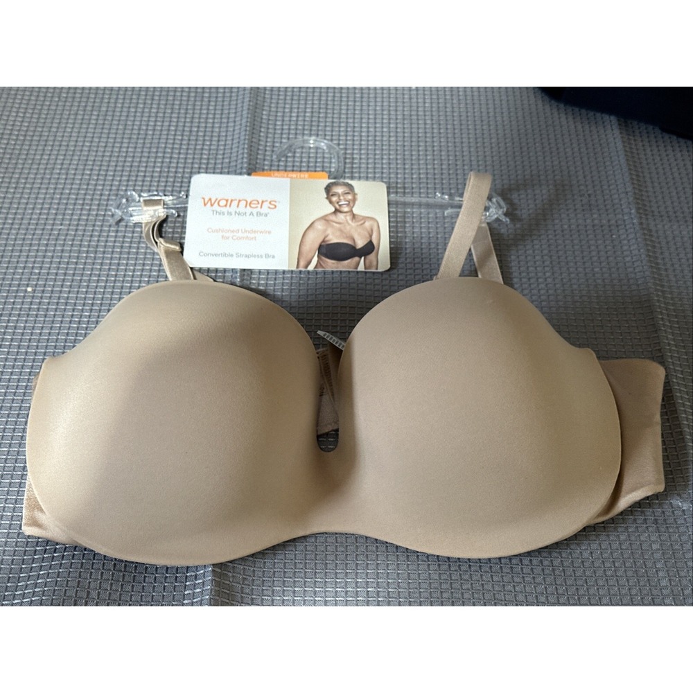 Warners Womens 38B Super Naturally You Underwire Convertible T-Shirt Bra NWT's